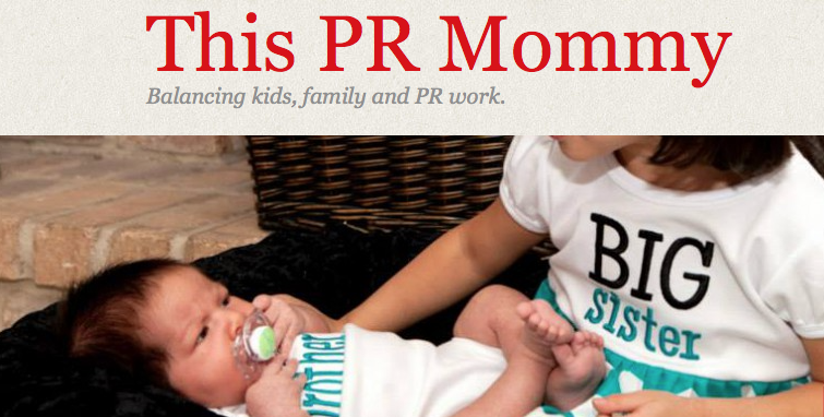 PR Mommy blog header